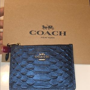 Coach card/coin wallet